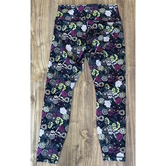 Lululemon Wunder Under Crop Fleurolace High Rise Size 8 - Picture 3 of 7